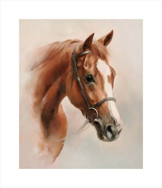 An equine, equestrian, racehorse and horse wall art canvas print of Epsom Derby winner The Minstrel by Jacqueline Stanhope. Signed limited edition.